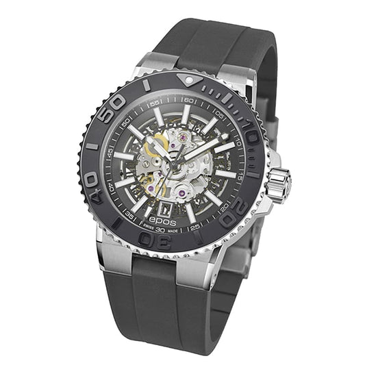 エポス(epos)/SPORTIVE/ダイバーズウォッチ/3441SKBKR 腕時計