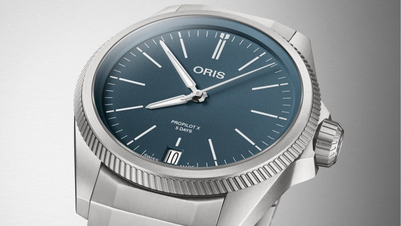 オリス/ORIS/プロパイロットX/キャリバー400/自動巻き/腕時計/ブルー 400 7778 7155-07 7 20 01TLC