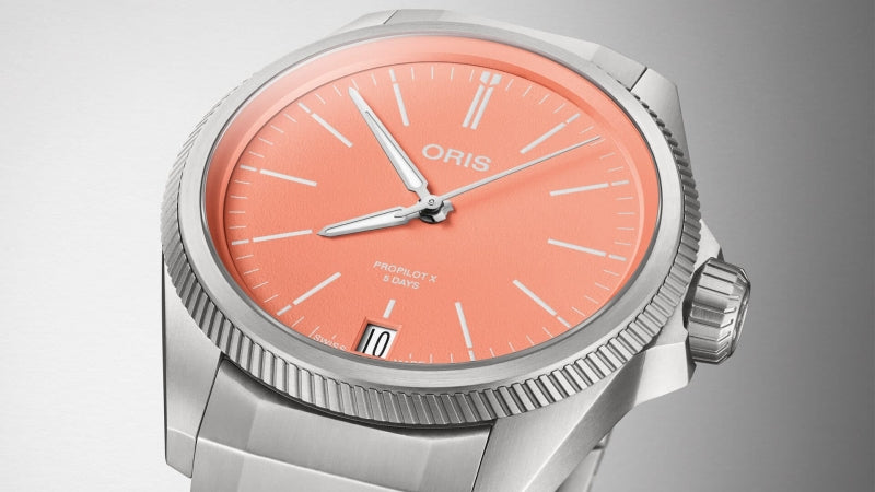 オリス/ORIS/プロパイロットX/キャリバー400/自動巻き/腕時計/サーモン 400 7778 7158-07 7 20 01TLC