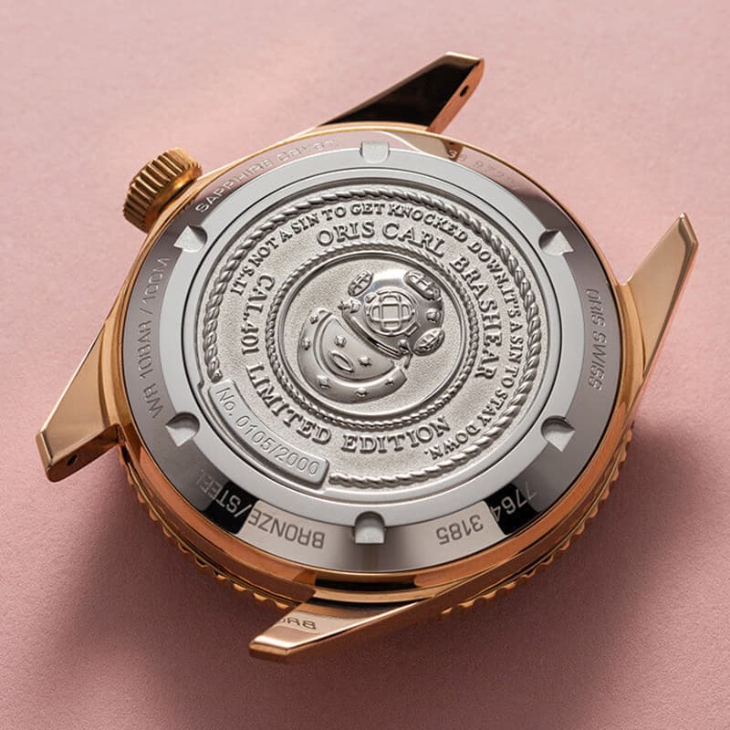 オリス/Oris/カール・ブラシア キャリバー401 リミテッドエディション/世界限定2000本/401 7764 3185-Set 腕時計