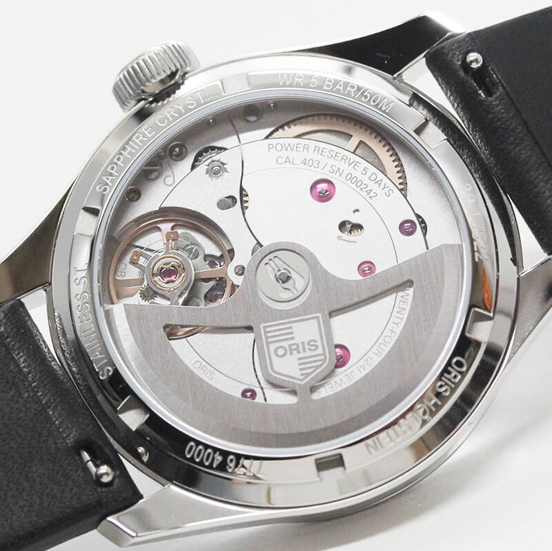 オリス(ORIS) ビッグクラウン ポインターデイト キャリバー403 腕時計 403 7776 4065-07 5 19 11