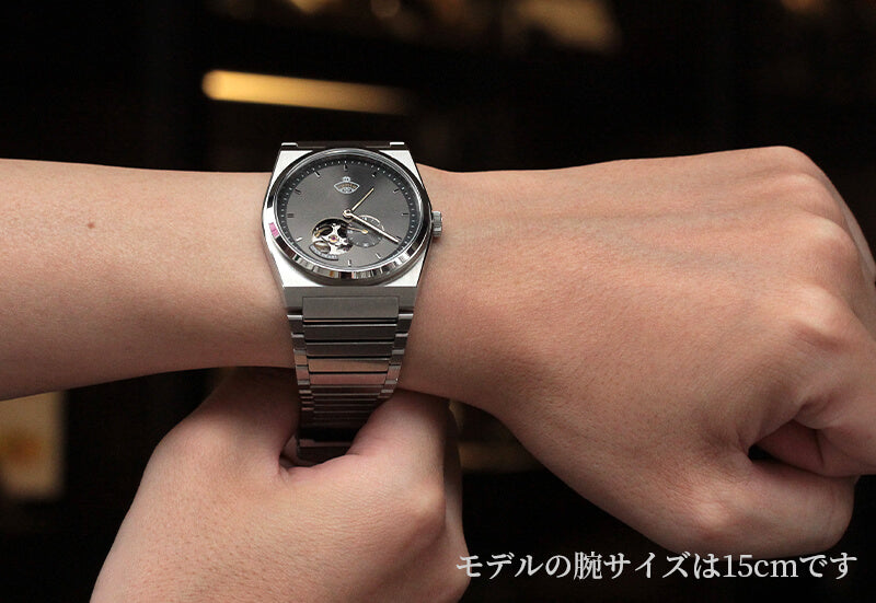 Ruhla(ルーラ)スペース・コントロール 自動巻き 腕時計 オープンハート 4866M-2AT