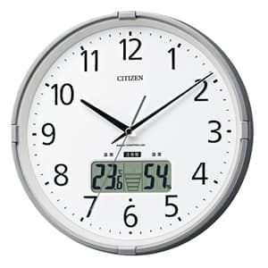 ☆CITIZEN／電波壁がけ時計　環境目安表示付（4FY620-006）新品☆ CITIZEN シチズン 環境目安表示機能付電波掛け時計 インフォームナビS