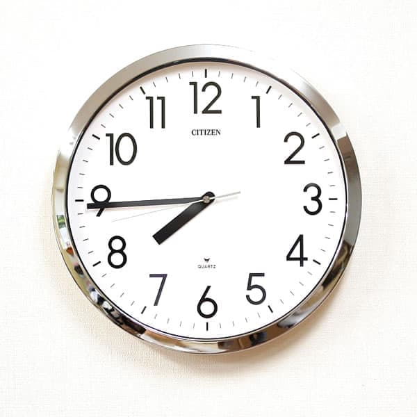 CITIZEN シチズン 防湿・防塵掛け時計 スペイシーM522【4MG522-050