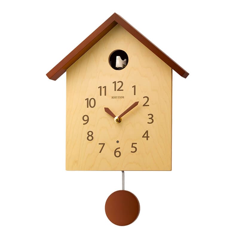 RHYTHM リズム 木製 カッコー 掛け時計 4MJ441NC06 – 正美堂時計店