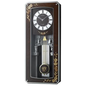 【受注生産品 キャンセル不可】RHYTHM リズム 電波からくり掛け時計 プライムメネット 4MN518RH06