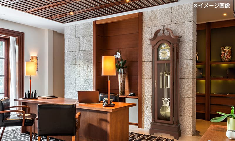 RHYTHM リズム ホールクロック 高感度電波(スリーウェイブ) 置き時計 HiARM-417R 4RN417RH06