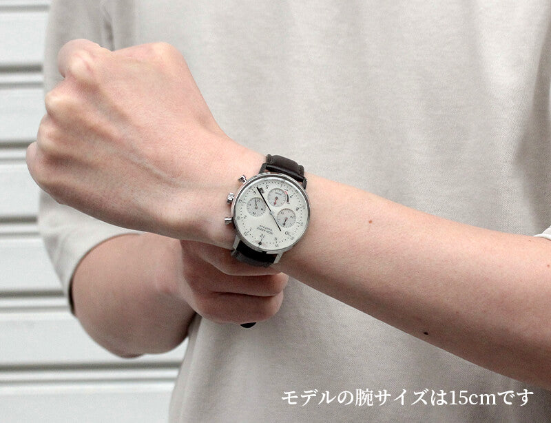 アイアンアニー(IRON ANNIE)バウハウス(Bauhaus)ソーラー クロノグラフクォーツ 腕時計 5086-5NSP