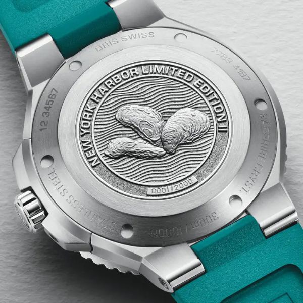 ORIS(オリス) AQUIS/アクイス ニューヨークハーバー リミテッドエディション II 腕時計 / 733 7789 4187-Set