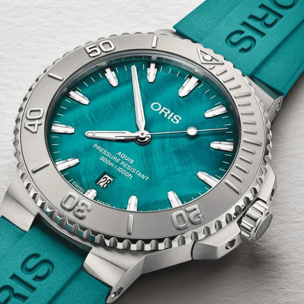 ORIS(オリス) AQUIS/アクイス ニューヨークハーバー リミテッドエディション II 腕時計 / 733 7789 4187-Set