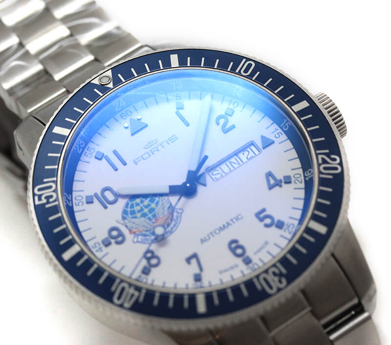 フォルティス(FORTIS) 647 Blue Impulse ブルーインパルス 自動巻き 50本限定 腕時計 647.10.11M.BI