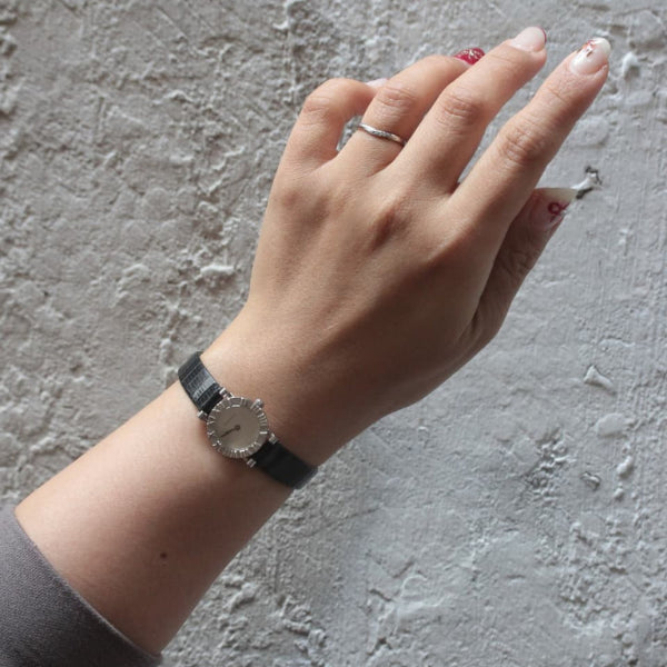 TIFFANY&Co. / ティファニー / 1980年代 / アトラス / スターリングシルバー / シルバー925 / クオーツ / ヴィンテージ腕時計 / 651-09-tiffanyco