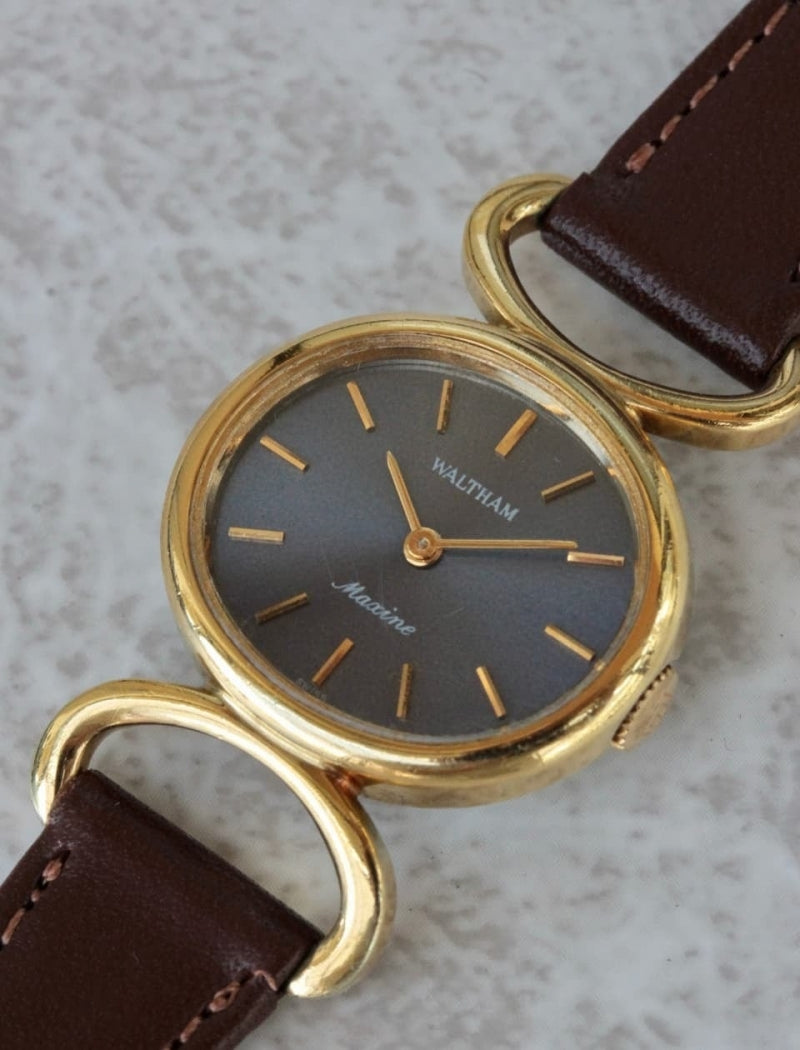 Waltham Watch Company/ウォルサム/GP 紺/630485 /手巻 / 腕時計