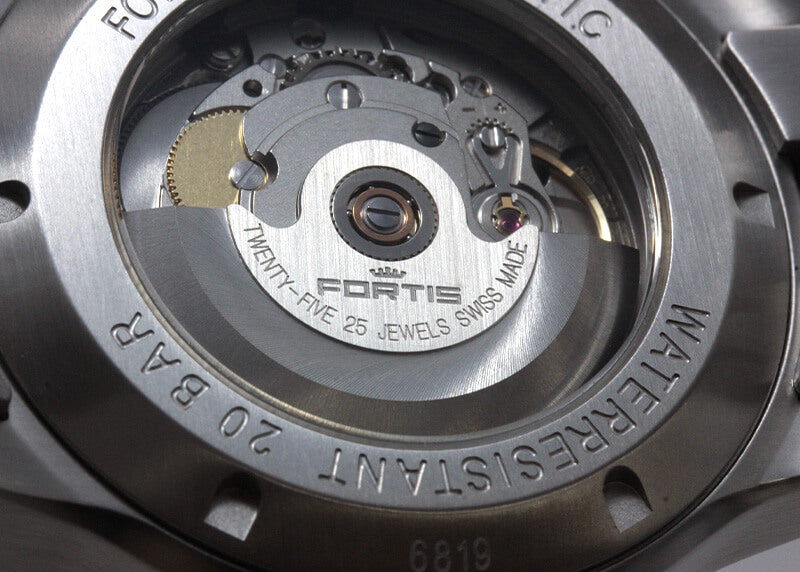 フォルティス(FORTIS)腕時計 Aeromaster Steel エアロマスター スチール デイデイト 自動巻き 655.10.10M