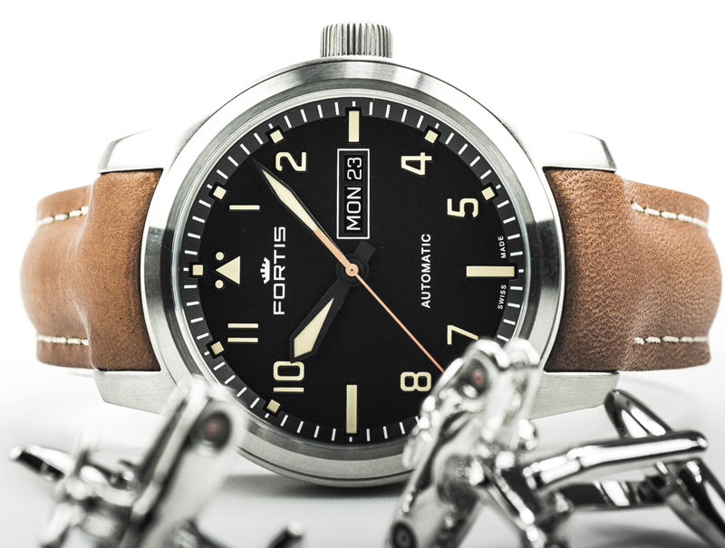 フォルティス(FORTIS) Aeromaster Old Radium エアロマスター オールドラジウム 自動巻き 655.10.28 腕時計