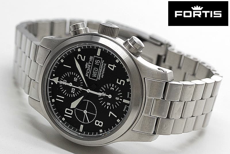 フォルティス(FORTIS) Aeromaster エアロマスター クロノグラフ 自動巻き 656.10.10M 腕時計