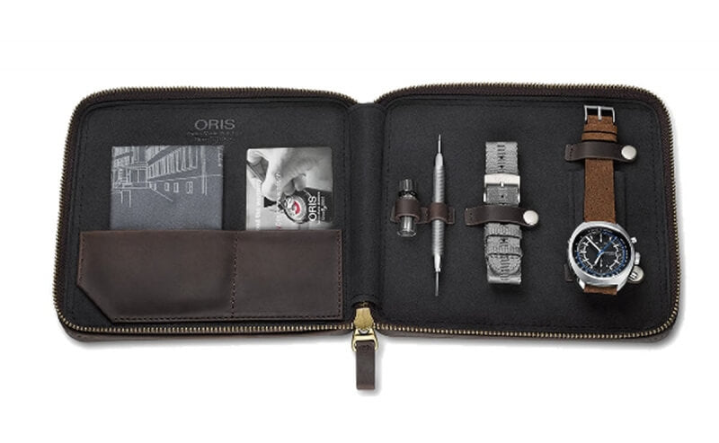 Oris(オリス) ウィリアムズ 40th アニバーサリー リミテッドエディション/レザーベルト/ 673 7739 4084-Set LS 腕時計