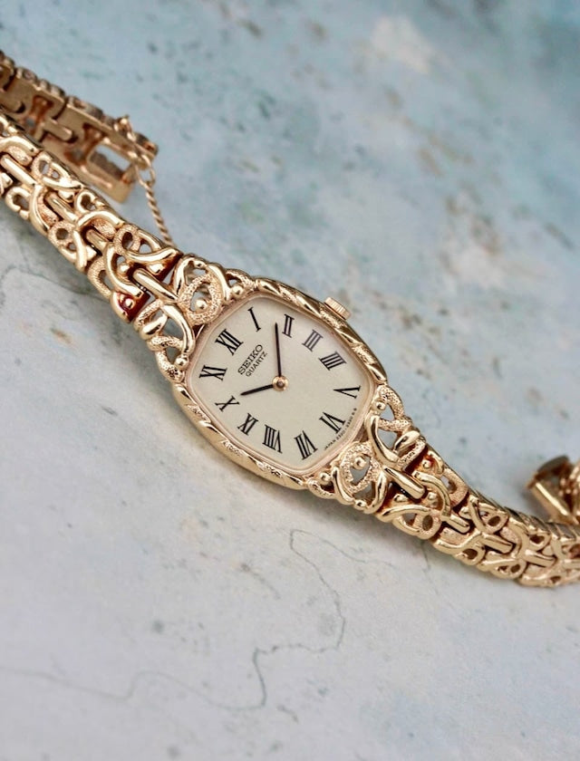 SEIKO セイコー スクエア ドレスウォッチ クォーツ式