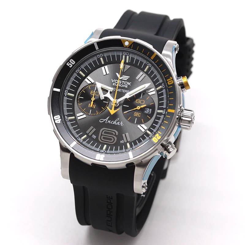 VOSTOK EUROPE(ボストーク・ヨーロッパ)/ANCHAR(アンチャール)/世界限定モデル/クロノグラフ/クォーツ/6S21-510A584/腕時計