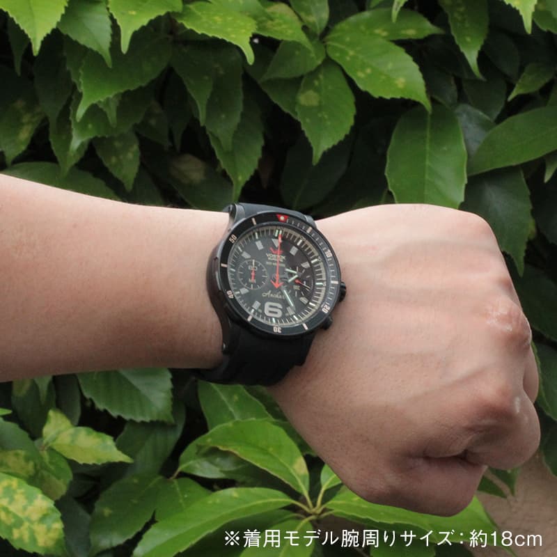 VOSTOK EUROPE(ボストーク・ヨーロッパ)/ANCHAR(アンチャール)/世界限定モデル/クロノグラフ/クォーツ/6S21-510C582/腕時計