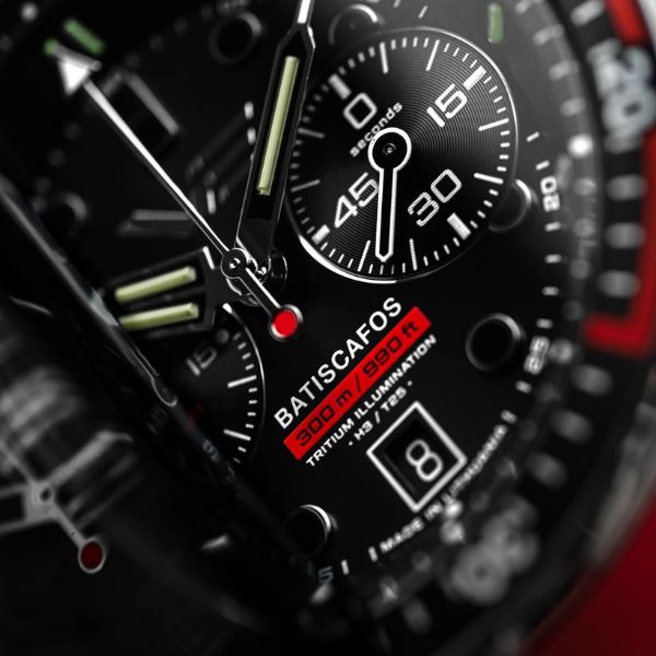 VOSTOK EUROPE(ボストーク・ヨーロッパ)/Batiscafos(バティスカフォス)/クロノグラフ/クォーツ/6S21-511A771/腕時計