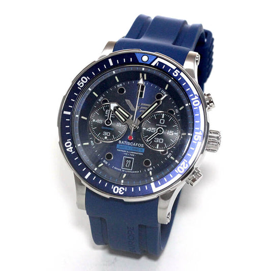 VOSTOK EUROPE(ボストーク・ヨーロッパ)/Batiscafos(バティスカフォス)/クロノグラフ/クォーツ/6S21-511A772/腕時計