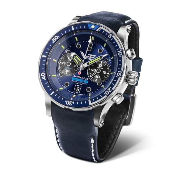 VOSTOK EUROPE(ボストーク・ヨーロッパ)/Batiscafos(バティスカフォス)/クロノグラフ/クォーツ/6S21-511A772/腕時計