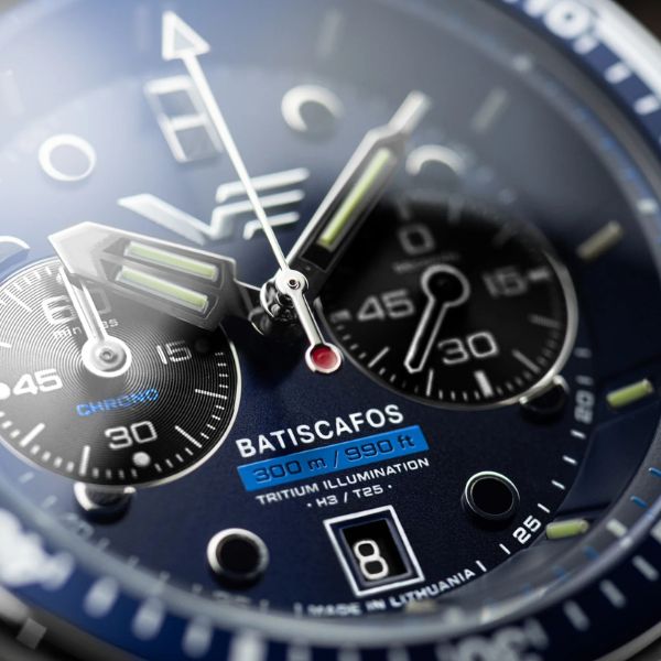 VOSTOK EUROPE(ボストーク・ヨーロッパ)/Batiscafos(バティスカフォス)/クロノグラフ/クォーツ/6S21-511A772/腕時計