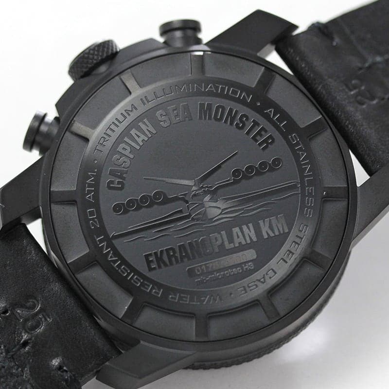 VOSTOK EUROPE(ボストーク ヨーロッパ) EKRANOPLAN(エクラノプラン) ブラック 世界限定3000本 6S21-546C510 腕時計