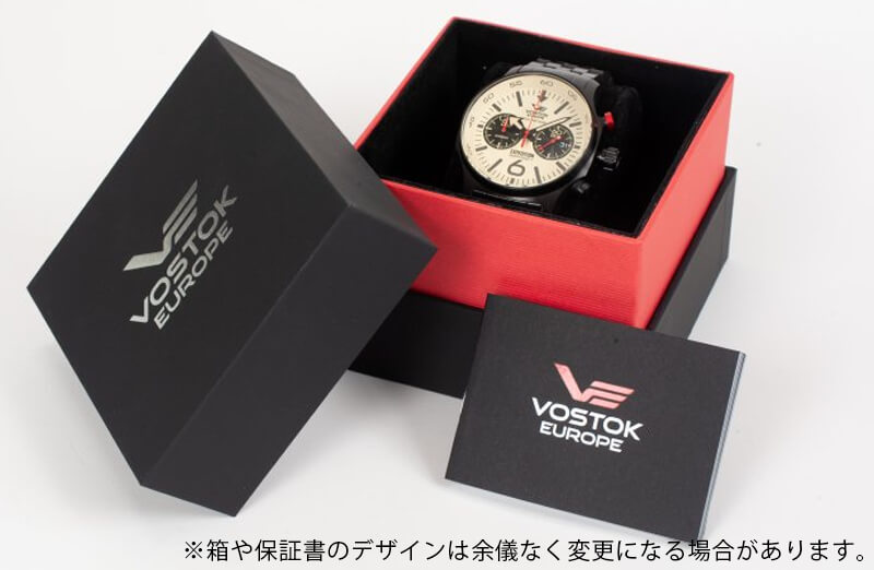 VOSTOK EUROPE(ボストーク ヨーロッパ)/EXPEDITION(エクスペディション) /North Pole(ノースポール)/クロノグラフライン/6S21-595C644B 腕時計