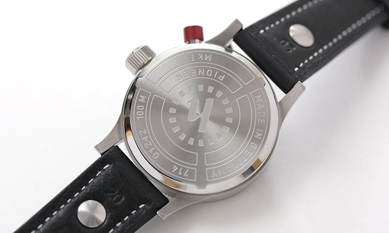 hanhart(ハンハルト) PIONEER MK I(パイオニア マークワン)/ブラック/ 714.210-001 腕時計