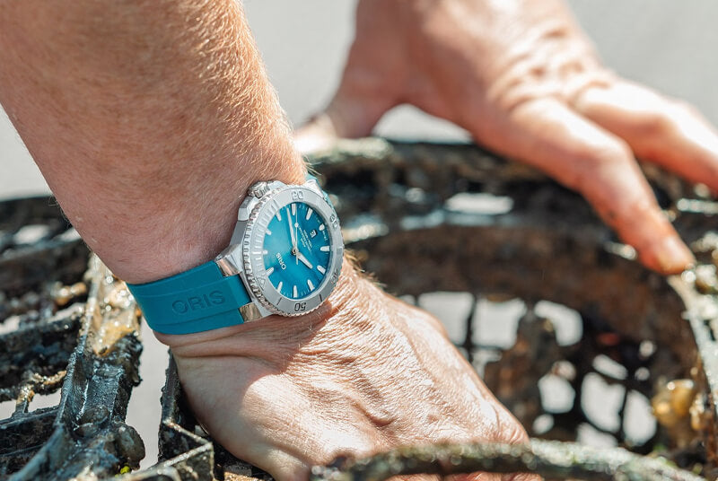 ORIS(オリス) AQUIS/アクイス ニューヨークハーバー リミテッドエディション II 腕時計 / 733 7789 4187-Set