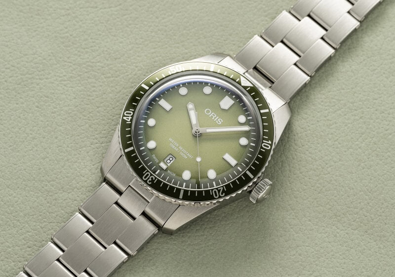 オリス(Oris)ダイバーズ65(Divers Sixty-Five)デイト 733 7707 4057-07 8 20 18 腕時計