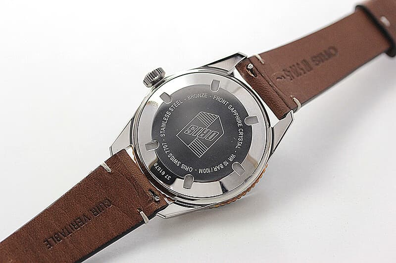 オリス(Oris)ダイバーズ65(Divers Sixty-Five)733.7707.4357 グリーンダイヤル×レザー 腕時計