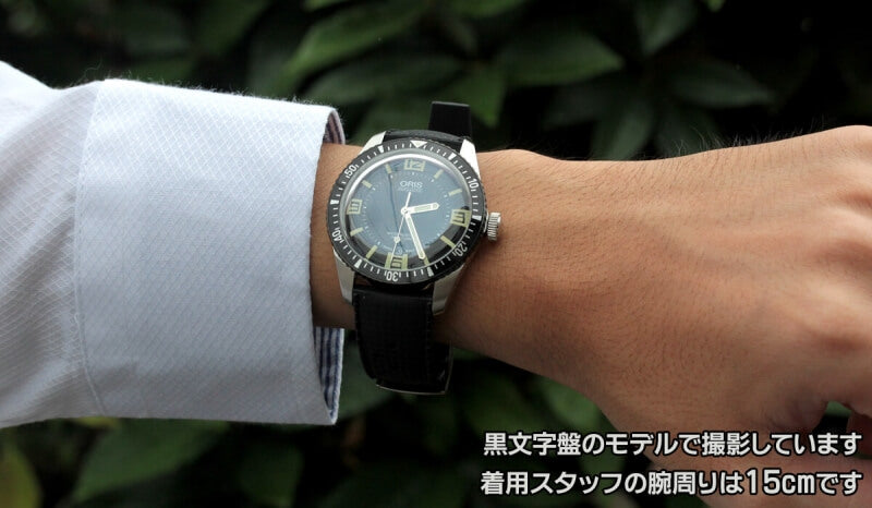オリス(Oris)ダイバーズ65(Divers Sixty-Five)ラバーベルト 733 7720 4055-07 4 21 18 腕時計