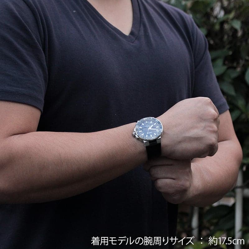 オリス/Oris/ダイビング/AQUIS(アクイス) デイト/ブラック文字盤/ラバーベルト/ 733 7730 4134-07 4 24 64EB 腕時計