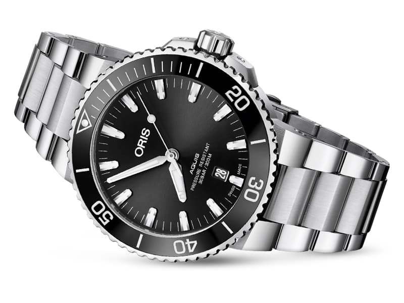 オリス/Oris/ダイビング/AQUIS(アクイス) デイト733 7730 4134-07 8 24 05PEB 腕時計