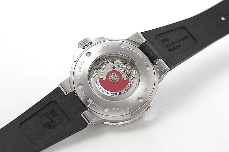オリス(ORIS)ダイバーズ アクイス(Aquis) 733 7730 4135-07 4 24 64EB ブルーカラー 腕時計