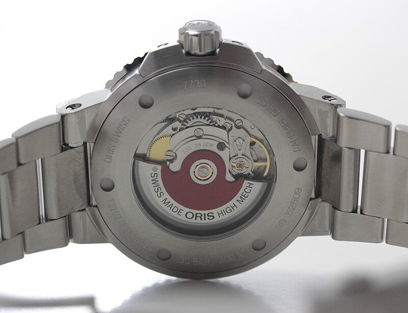 オリス/Oris/ダイビング/AQUIS(アクイス) デイト/グリーン/733 7730 4157-07 8 24 05PEB 腕時計