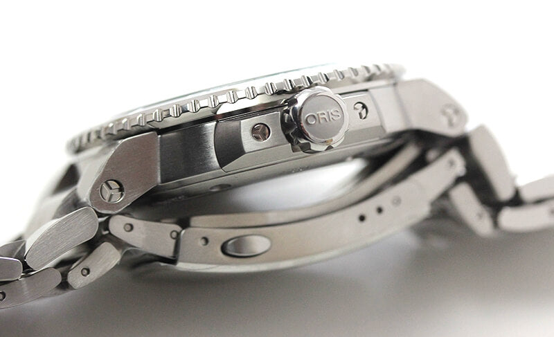 オリス/Oris/ダイビング/AQUIS(アクイス) デイト/グリーン/733 7730 4157-07 8 24 05PEB 腕時計