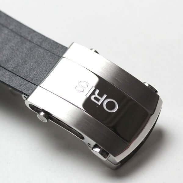 オリス/Oris/ダイビング/AQUIS(アクイス) デイト/ブラック/ラバーベルト/733 7730 4159-07 4 24 64EB 腕時計