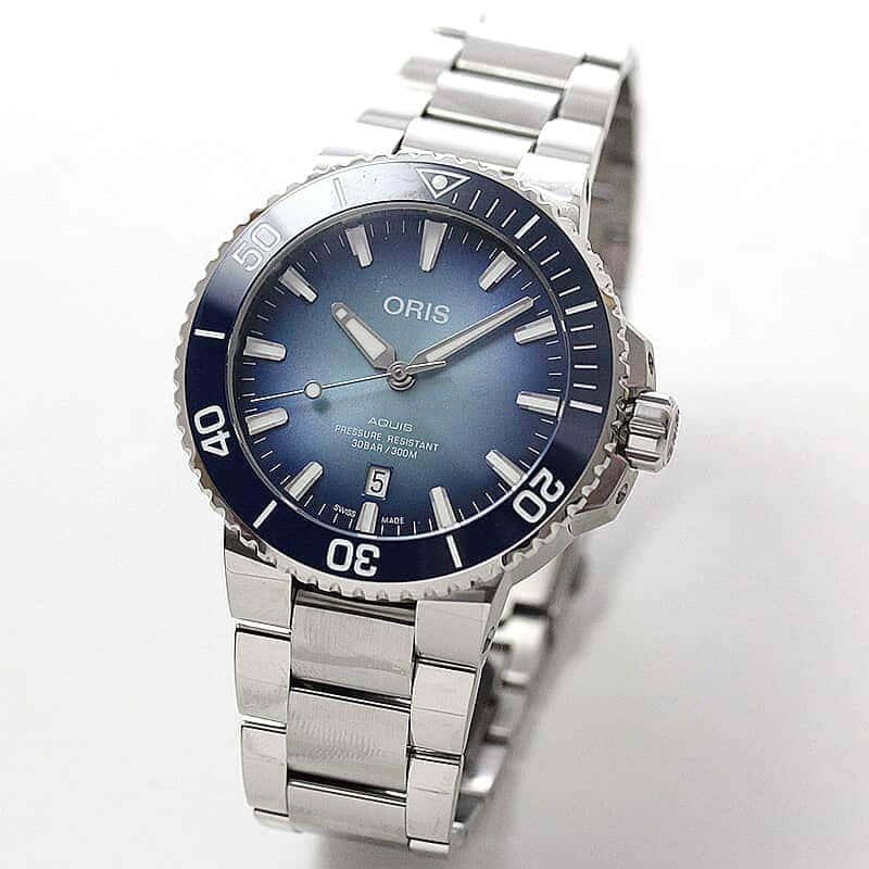 オリス/Oris/ダイビング/AQUIS(アクイス)/レイクバイカル リミテッドエディション 733 7730 4175-Set 腕時計 世界限定1999本