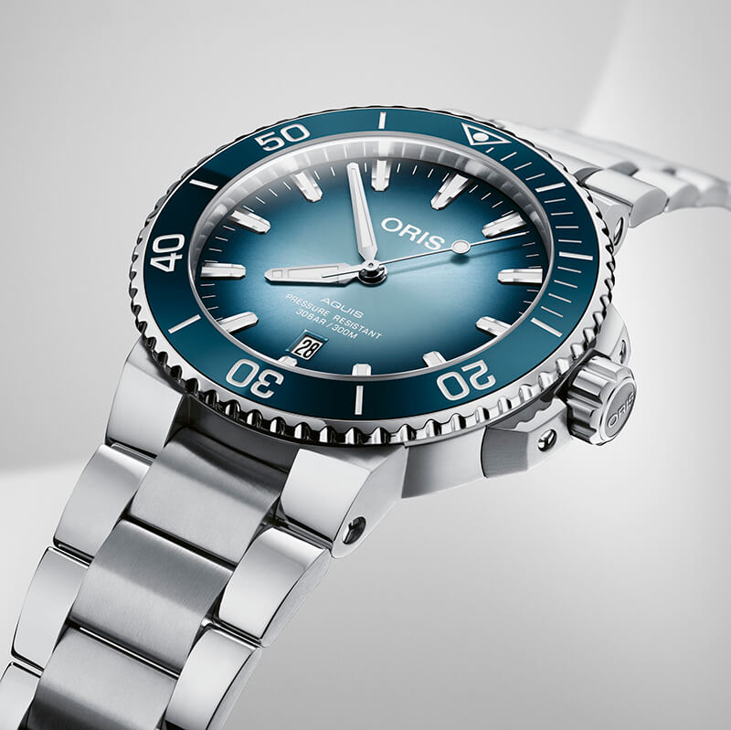 オリス/Oris/ダイビング/AQUIS(アクイス)/レイクバイカル リミテッドエディション 733 7730 4175-Set 腕時計 世界限定1999本