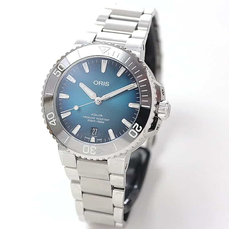 オリス/Oris/ダイビング/AQUIS(アクイス)/デイト 733 7732 4155-07 8 21 05PEB 腕時計
