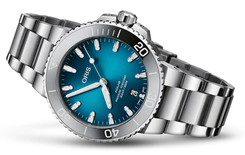 オリス/Oris/ダイビング/AQUIS(アクイス)/デイト 733 7732 4155-07 8 21 05PEB 腕時計
