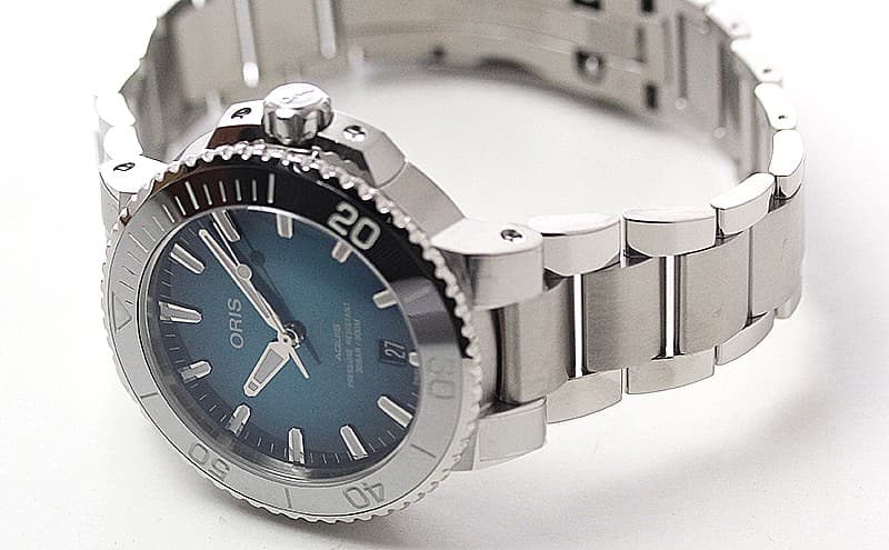 オリス/Oris/ダイビング/AQUIS(アクイス)/デイト 733 7732 4155-07 8 21 05PEB 腕時計