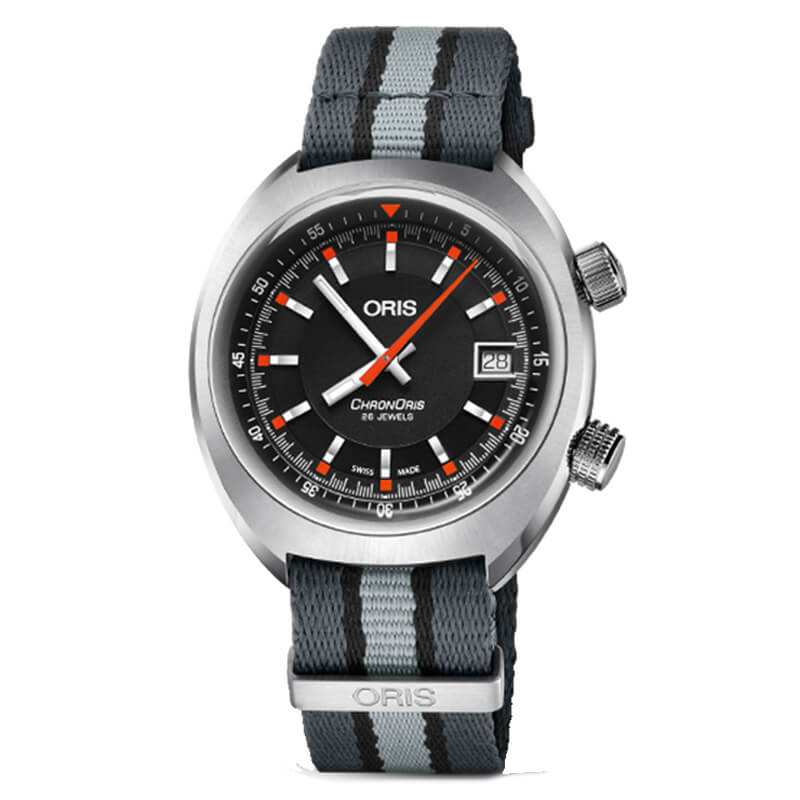 オリス　ORIS 手巻きアナログ時計 シルバー/ブラック ORIS オリス 腕時計 アーティックスGT クロノグラフ 01 674 7661