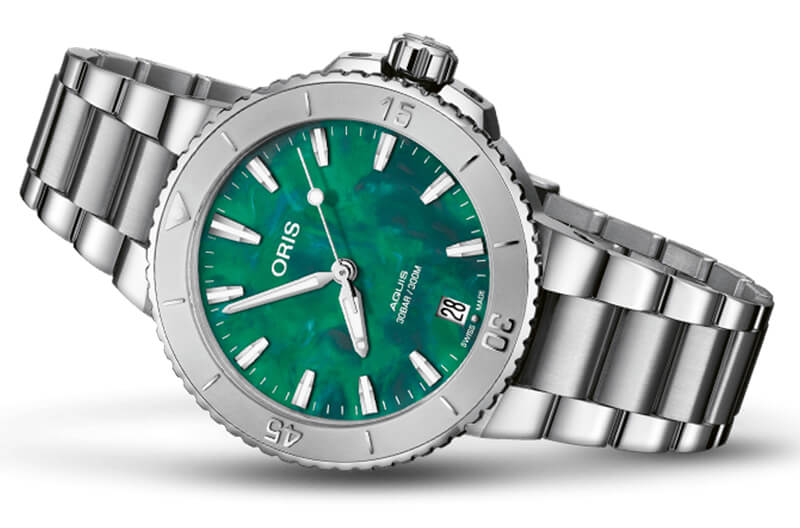 ORIS(オリス)/AQUIS(アクイス)/ブレスネット/ダイバーズウォッチ 733 7770 4137-07 8 18 05P レディース 腕時計