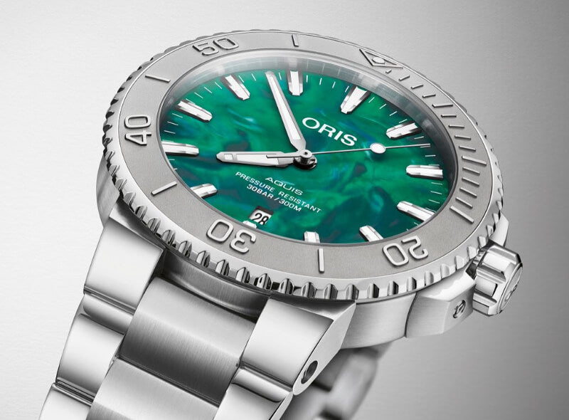 ORIS(オリス)/AQUIS(アクイス)/ブレスネット/ダイバーズウォッチ 733 7770 4137-07 8 18 05P レディース 腕時計
