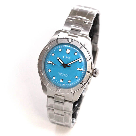 ORIS(オリス) ダイバーズ 65 コットンキャンディ ステンレスチール 腕時計 733 7771 4055-07 8 19 18